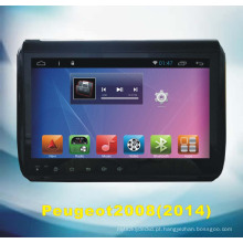 Android sistema de navegação GPS para Peugeot2008 2014 com DVD Player de carro